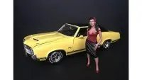 "Hanging Out II" Rosa Figurine for 1/24 Scale Models by American Diorama