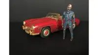Zombie Mechanic Figurine I for 1/24 Scale Models by American Diorama - Perfect for Diorama Enthusiasts