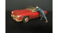 Zombie Mechanic Figurine IV for 1/24 Scale Models - American Diorama Collectible