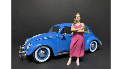 Partygoers Figurine II for 1/18 Scale Models by American Diorama - Perfect for Diorama Enthusiasts