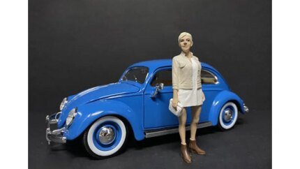 Partygoers Figurine IV for 1/24 Scale Models by American Diorama – Must-Have for Diorama Enthusiasts