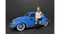 American Diorama 1/24 Scale 'Partygoers' Figurine VII - Perfect for Model Enthusiasts