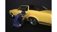 Mechanic Juan with Lug Wrench 1/24 Scale Model Figurine by American Diorama