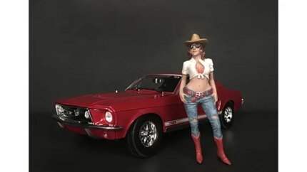 Authentic Western Style Figurine I for 1/18 Scale Models by American Diorama