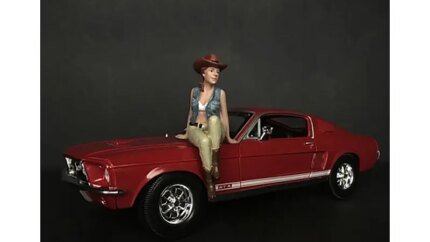 Western Style Figurine VI for 1/18 Scale Models by American Diorama - Perfect for Collectors