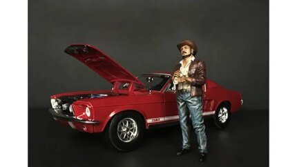 Western Style Figurine VIII for 1/24 Scale Models by American Diorama - Perfect for Diorama Enthusiasts