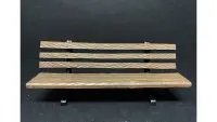 Enhance Your 1/18 Scale Models with American Diorama's Park Bench 2-Piece Accessory Set