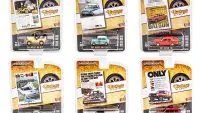 Vintage Ad Cars Series 5 - Set of 6 Greenlight 1/64 Diecast Model Cars