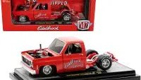 Limited Edition 1973 Chevrolet Cheyenne Super 10 Diecast Model with Edelbrock Graphics by M2 Machines