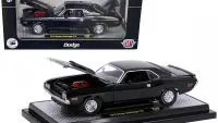Limited Edition 1970 Dodge Challenger T/A Black 1/24 Diecast Model by M2 Machines - Only 5250 Worldwide