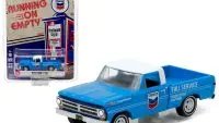 1972 Ford F-100 Chevron Pickup 1/64 Diecast Model by Greenlight - Collectible Classic