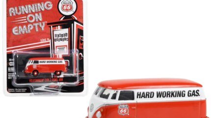 Vintage Volkswagen Type 2 Panel Van 'Phillips 66 Service' Diecast Model - Greenlight Series 16