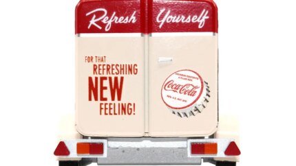 Vintage Coca-Cola Travel Trailer Diecast Model 1/24 by Motor City Classics