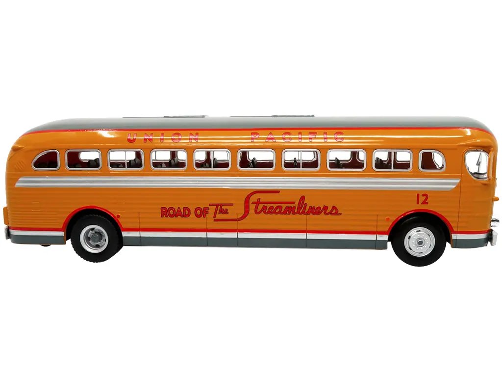 Vintage 1948 GM PD-4151 Silversides Coach Bus – Union Pacific Steamliners Collectible