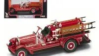 1924 Stutz Model C Fire Engine Red 1/43 Diecast by Road Signature - Collector's Gem