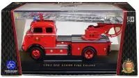 1962 DAF A1600 Fire Engine Red 1/43 Diecast Model by Road Signature – Collectible Classic