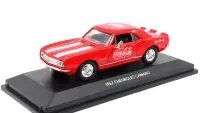 1967 Chevrolet Camaro Coca-Cola Red 1/43 Diecast Model by Motor City Classics