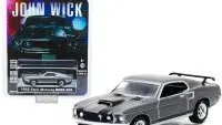 1969 Ford Mustang Boss 429 Diecast Model - John Wick Movie Edition by Greenlight