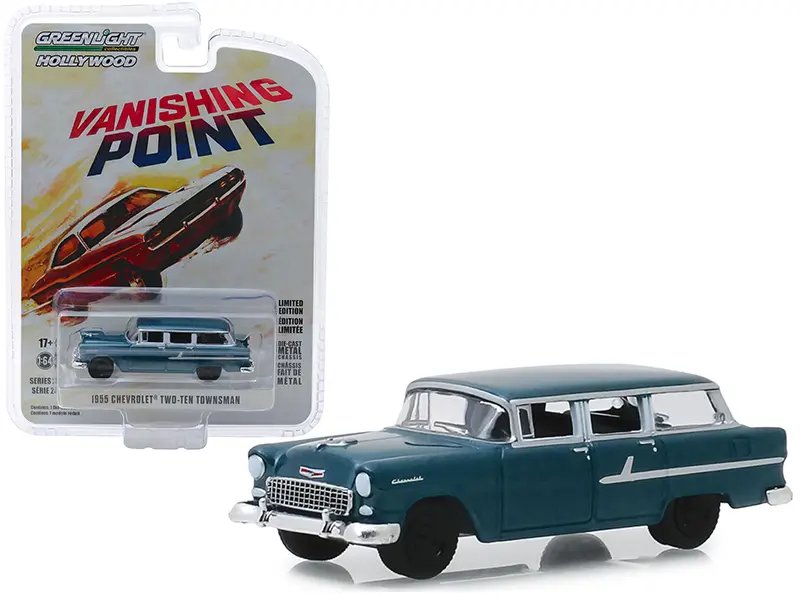 1955 Chevrolet Two-Ten Townsman Diecast Model – “Vanishing Point” Movie Edition by Greenlight 1/64