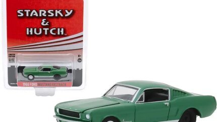 1966 Ford Mustang Fastback Green 1/64 Diecast