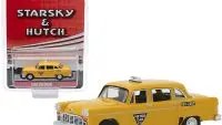 1968 Checker Taxi "Metro Cab Co." Yellow "Starsky and Hutch" (1975-1979) TV Series "Hollywood Special Edition" 1/64 Diecast Model Car by Greenlight