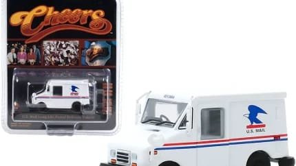 Greenlight 1/64 Diecast U.S. Mail LLV from Cheers TV Series - Hollywood Series Release 29
