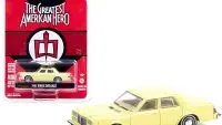 1981 Dodge Diplomat Yellow (Bill Maxwell's) "The Greatest American Hero" (1981-1983) TV Series "Hollywood Series" Release 32 1/64 Diecast Model Car by Greenlight