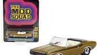 1971 Dodge Challenger 340 Convertible Gold Metallic Diecast - The Mod Squad Hollywood Series 1/64 by Greenlight