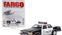 1986 Ford LTD Crown Victoria Brainerd Police Fargo Movie 1/64 Diecast Model by Greenlight