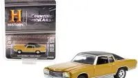 1972 Chevrolet Monte Carlo Gold Metallic Diecast 1/64 - Counting Cars Hollywood Series by Greenlight