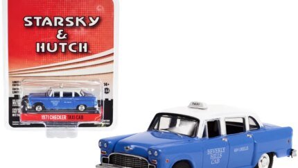 1971 Checker Taxi Beverly Hills Cab 1/64 Diecast Model - Starsky & Hutch TV Series by Greenlight