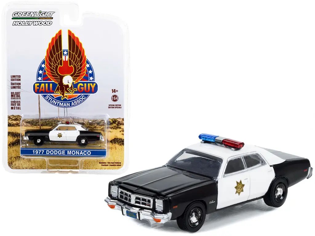 1977 Dodge Monaco Police Diecast – Hollywood Special Edition 1/64 by Greenlight