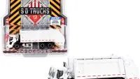 2020 Mack LR Rear Loader Refuse Garbage Truck White "S.D. Trucks" Series 13 1/64 Diecast Model by Greenlight