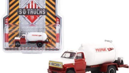 1985 Chevrolet C-65 Propane Truck Diecast Model 1/64 by Greenlight - S.D. Trucks Series 16
