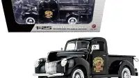 1940 Ford Pickup Truck Diecast Model - Black 'The Busted Knuckle Garage' 1/25 by First Gear