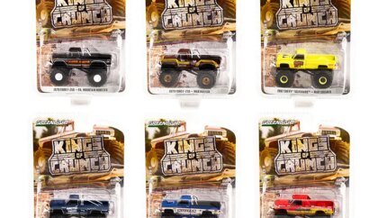 Kings of Crunch Series 10: Set of 6 1/64 Diecast Monster Trucks by Greenlight