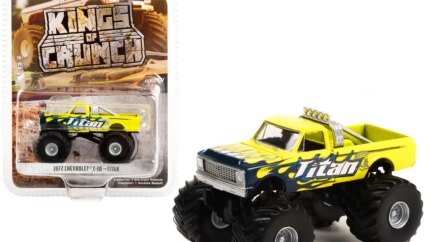 1972 Chevrolet C-10 Monster Truck 'Titan' Diecast Model - Kings of Crunch Series 11 by Greenlight
