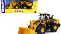 Komatsu WA500-7 Wheel Loader 1/50 Diecast Model by First Gear - Premium Collectible