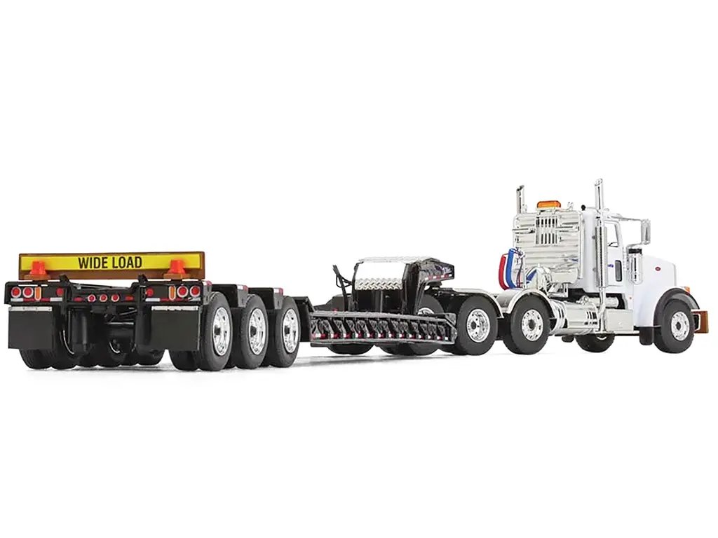 Peterbilt 367 Day Cab & Talbert 55SA Lowboy Trailer 1/50 Diecast Model by First Gear