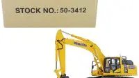 Komatsu HB365LC-3 Hybrid Excavator 1/50 Diecast Model by First Gear - Premium Collectible