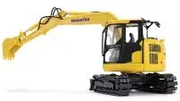 Komatsu PC78US-11 Excavator 1/50 Diecast Model - Yellow by DCP/First Gear