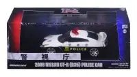 2015 Nissan GT-R R35 Police Car 1/43 Diecast Model by Greenlight – Premium Collectible Toy