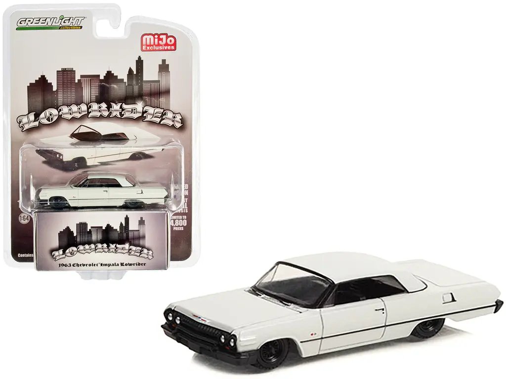 Limited Edition 1963 Chevrolet Impala SS Lowrider 1/64 Diecast by Greenlight – Mijo Exclusives