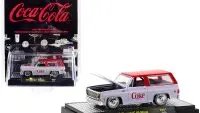 1973 Chevrolet K5 Blazer Coca-Cola Edition 1/64 Diecast Model by M2 Machines – Limited to 11,000 Worldwide