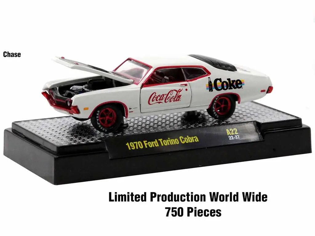 Limited Edition Coca-Cola 1/64 Diecast Model Cars Set by M2 Machines – Only 8750 Worldwide