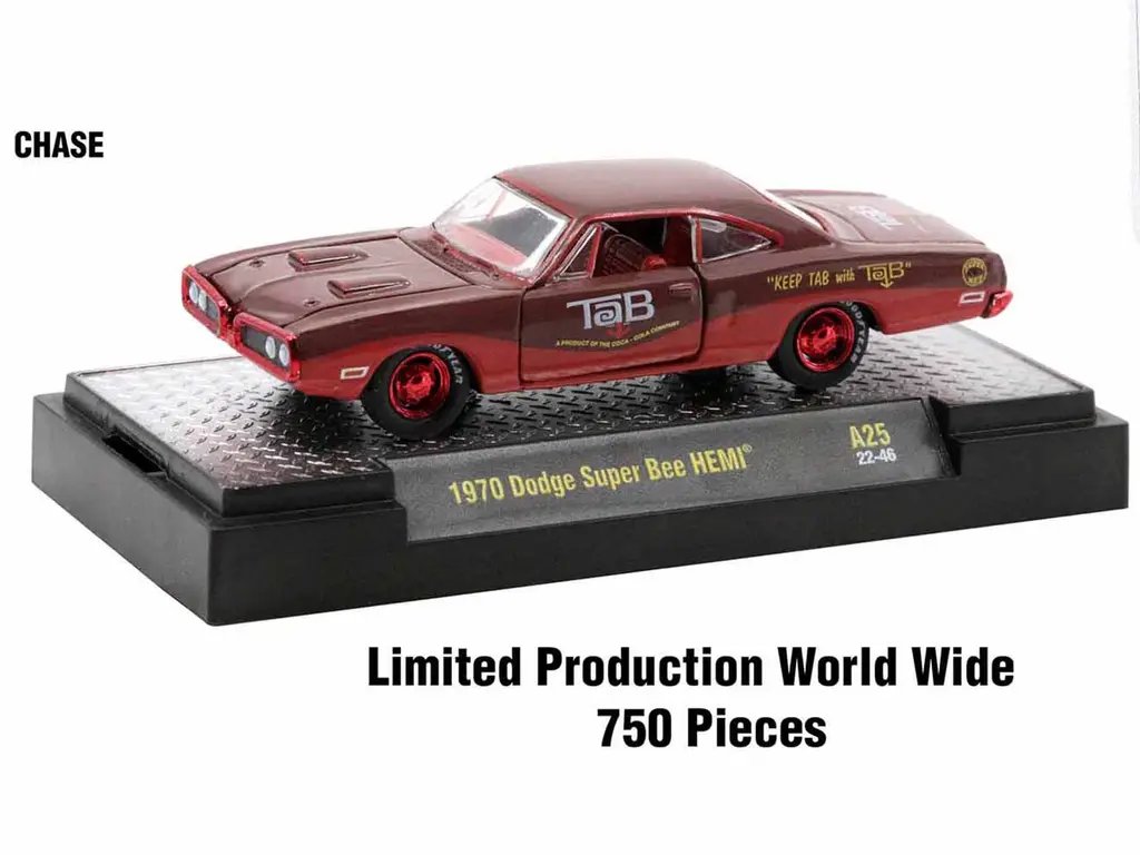 Limited Edition M2 Machines 1/64 Diecast Model Cars Set – 3-Piece Sodas Release 25, Only 6250 Worldwide