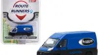 2018 RAM ProMaster 2500 High Roof Diecast Model - Blue & Black Route Runners Series 1/64 by Greenlight