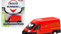 2018 Ram ProMaster 2500 Cargo High Roof Van Red "Anaheim Fire & Rescue Services Division" (California) "Route Runners" Series 3 1/64 Diecast Model by Greenlight