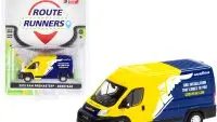 2019 Ram ProMaster 2500 Cargo High Roof Van Yellow and Blue "Goodyear" 'Tire Installation That Comes To You' "Route Runners" Series 3 1/64 Diecast Model by Greenlight