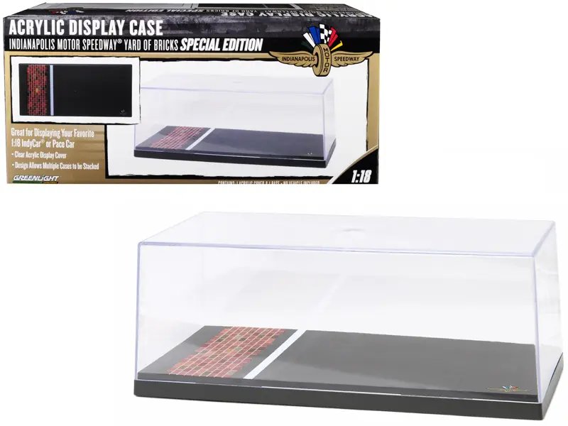 Special Edition 1/18 Car Model Display Case – Indianapolis Motor Speedway by Greenlight